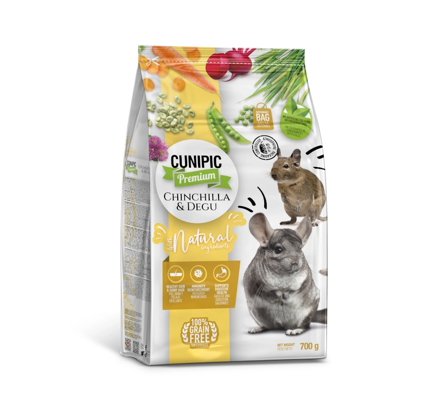 Cunipic Chinchilla & Degu 700 g