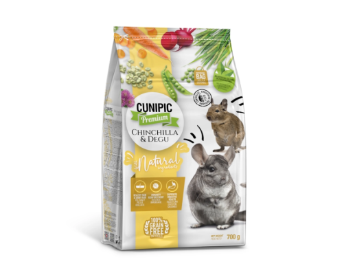 Cunipic Chinchilla & Degu 700 g