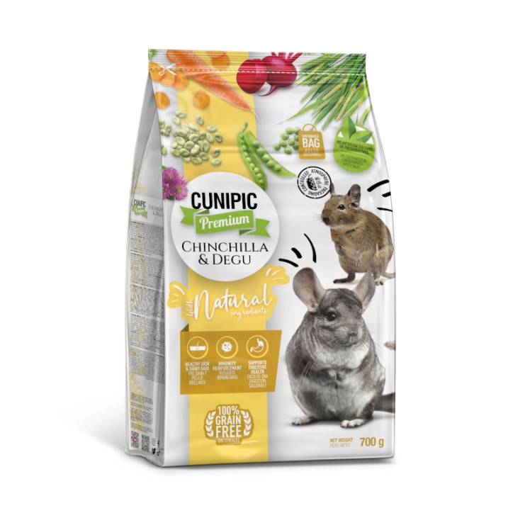 Cunipic Chinchilla & Degu 700 g