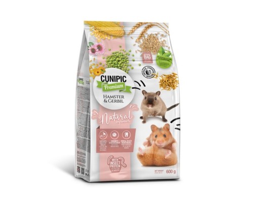Cunipic Hamster & Gerbil 600 g.