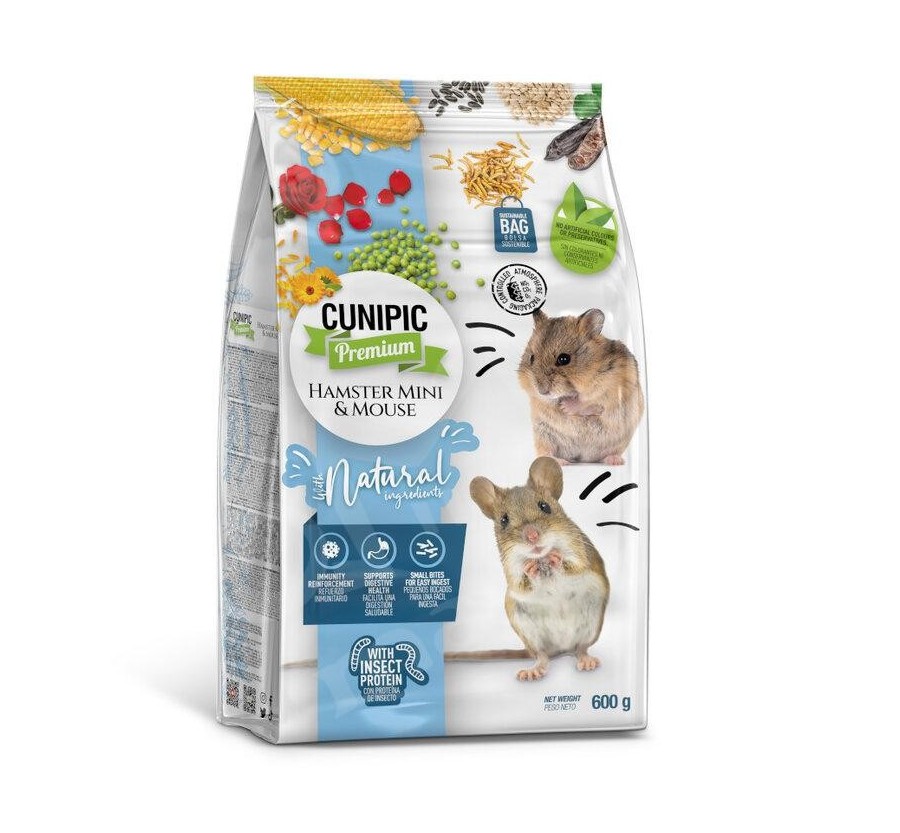 Cunipic Hamster Mini & Mouse 600 g.