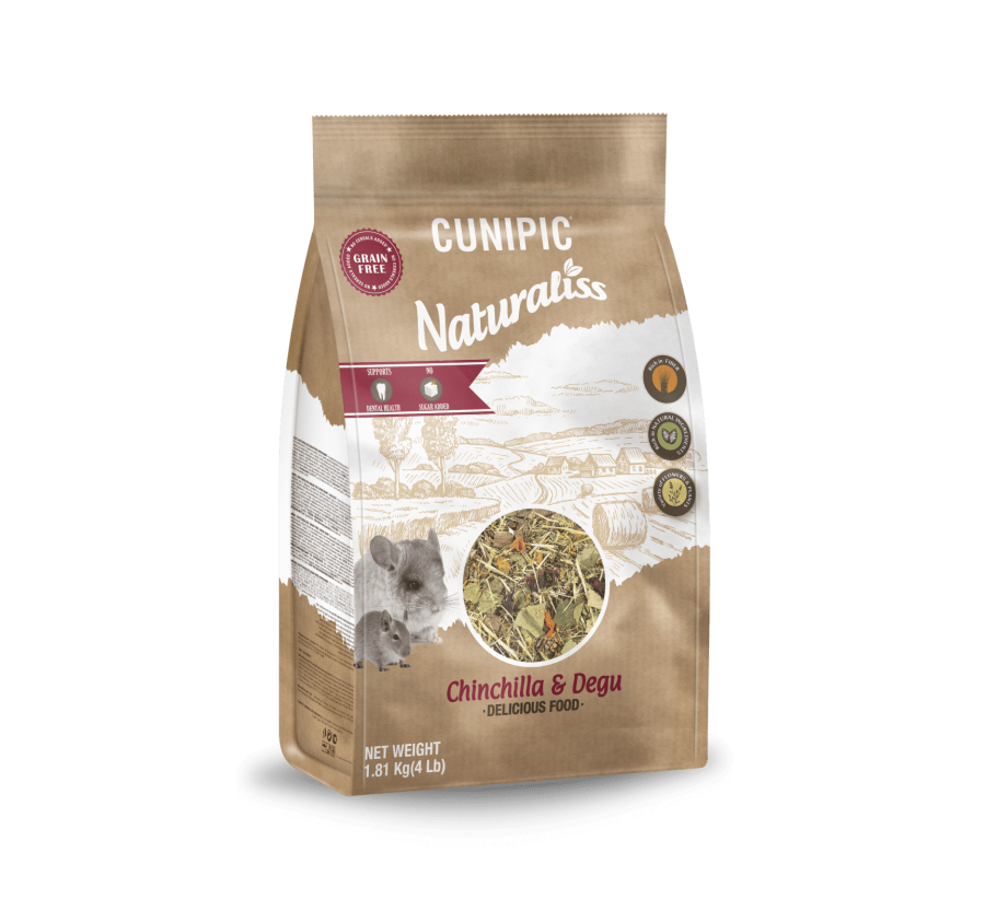 Cunipic Naturaliss chinchilla & Degú 1,81 kg