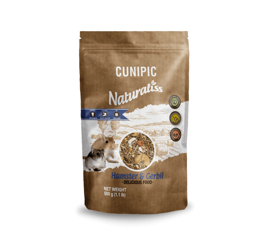 Cunipic Naturaliss hamster &  gerbo 500 gr