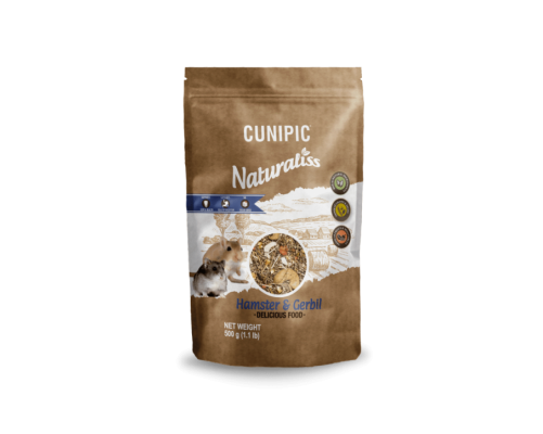 Cunipic Naturaliss hamster &  gerbo 500 gr