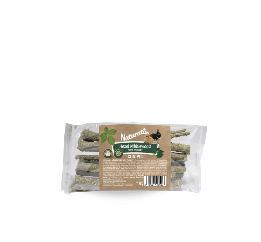 Cunipic NATURALISS HAZELNibblewood with Parsley 50 g