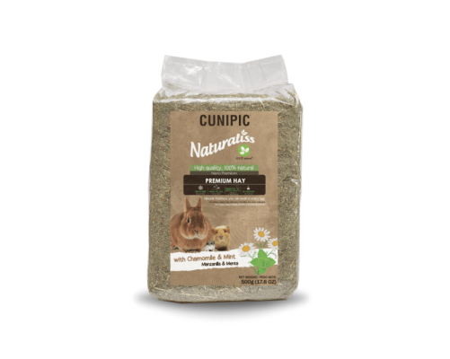 Cunipic Naturaliss heno con manzanilla y menta 500 gr