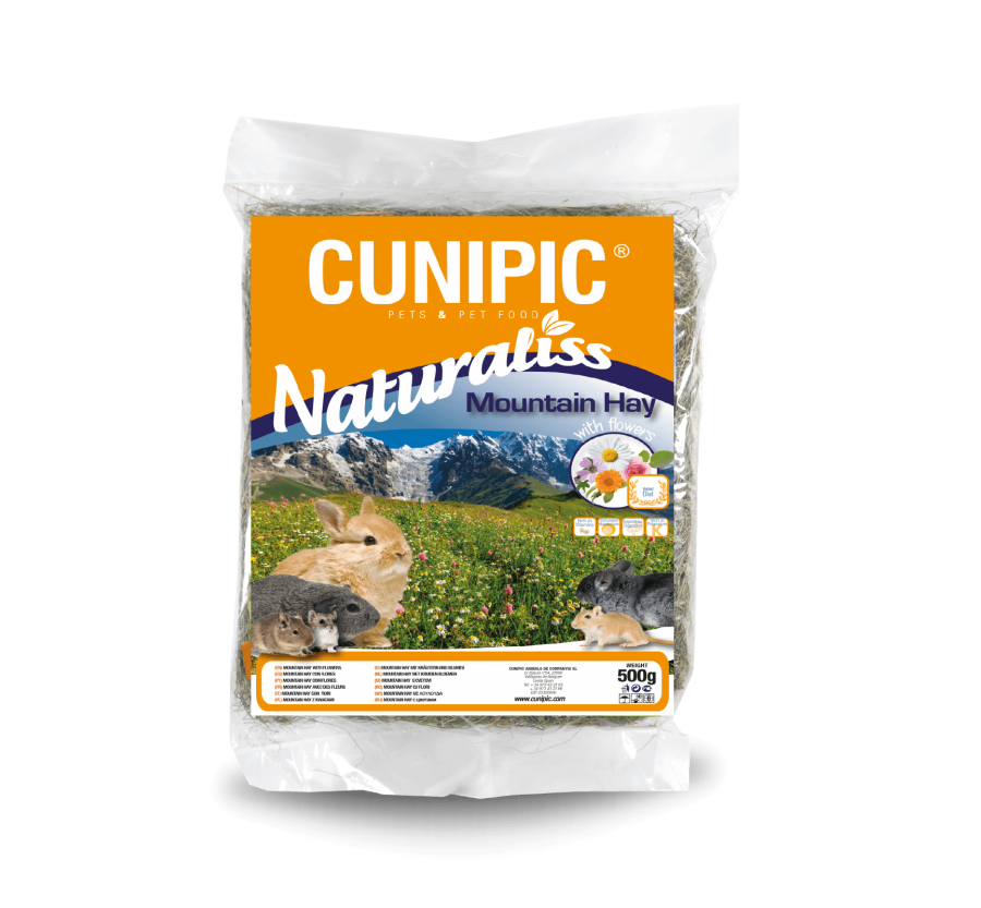 Cunipic Naturaliss heno mountain hay multifloral 500 gr