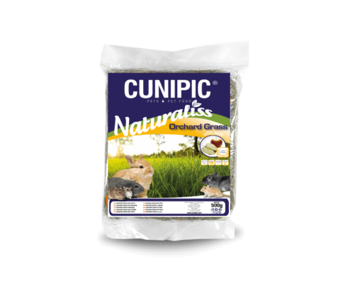 Cunipic Naturaliss heno orchard grass con manzana 500 gr