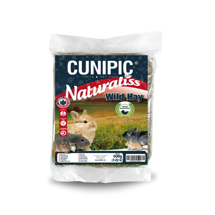 Cunipic Naturaliss heno salvaje 500 gr