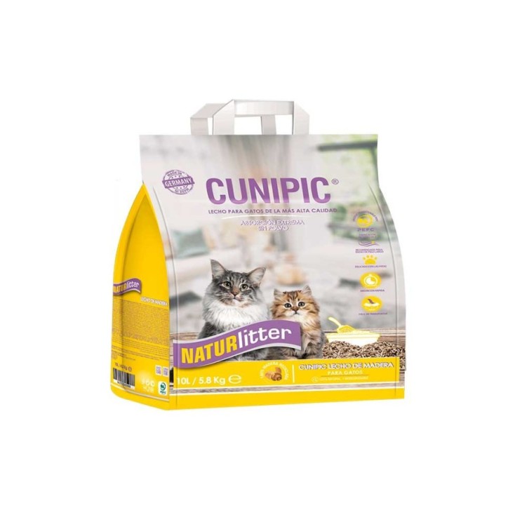 Cunipic Naturlitter Wood Pellet Bedding 10 l.
