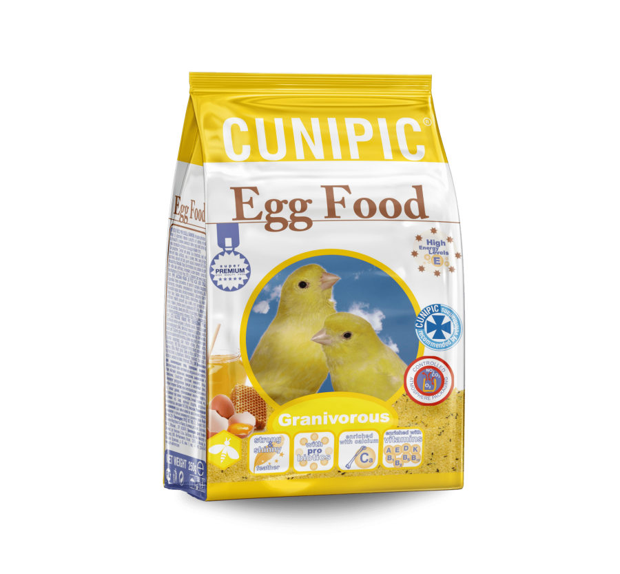 Cunipic Pasta de cria con huevo para pajaros 250g