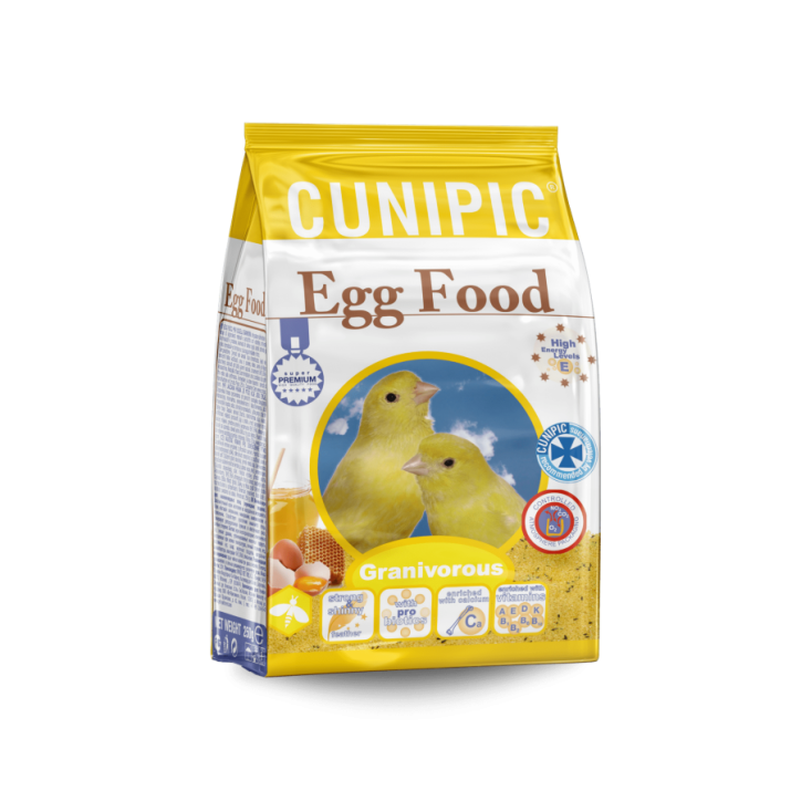 Cunipic Pasta de cria con huevo para pajaros 250g