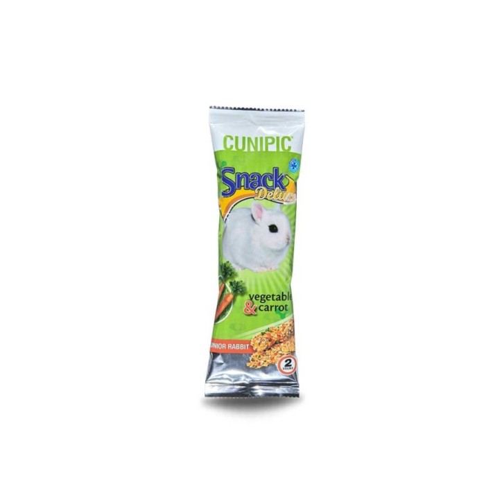 Cunipic Snack deluxe - Barritas para conejo baby 112 g