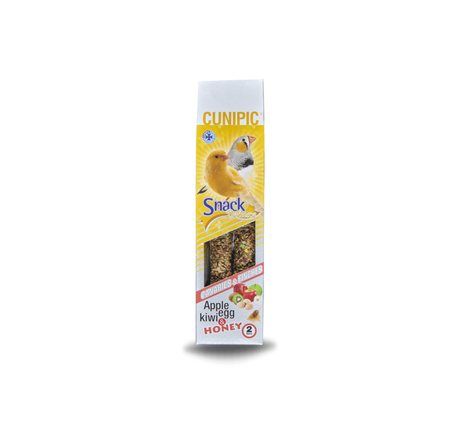 Cunipic Snack deluxe para canarios y tropicales - manzana, 60 g