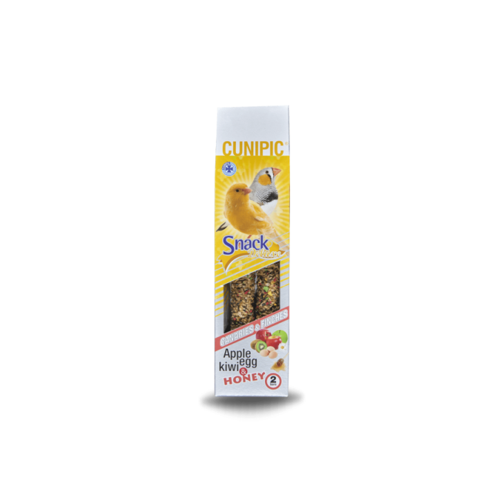 Cunipic Snack deluxe para canarios y tropicales - manzana, 60 g