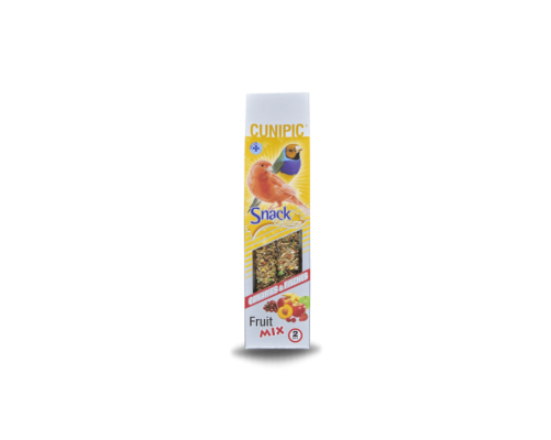 Cunipic Snack deluxe para canarios y tropicales - Mix fruta 60 g