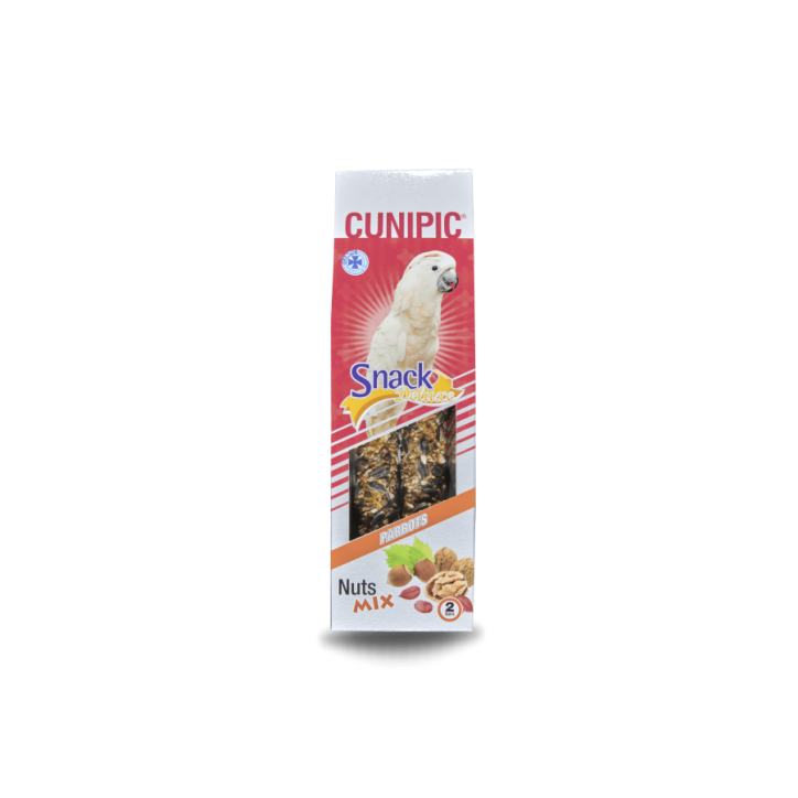 Cunipic Snack deluxe para loros - Mix frutos secos, 130 g