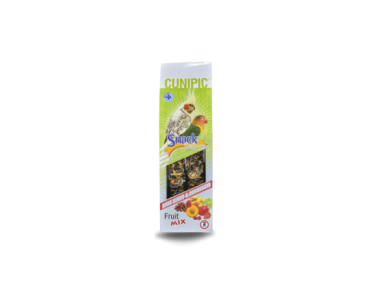 Cunipic Snack deluxe para ninfas y agapornies - Mix fruta 130 g