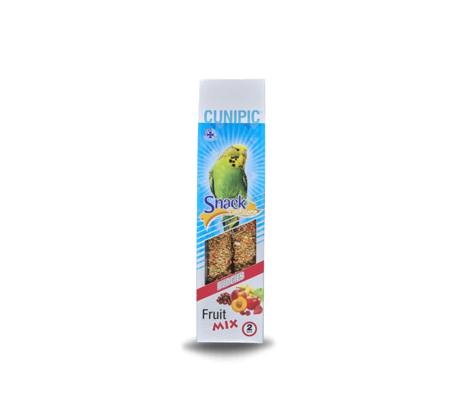 Cunipic Snack deluxe para periquitos - Mix fruta 60 g
