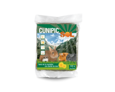 Cunipic Sol de heno con diente de león 500 gr