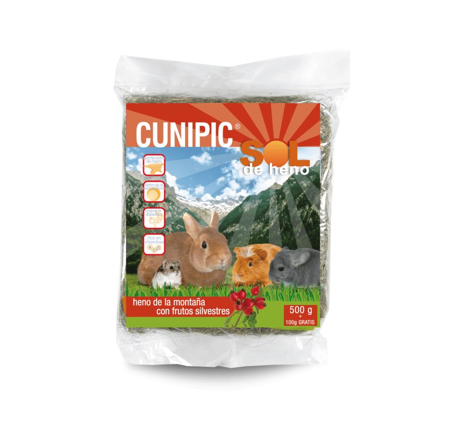 Cunipic Sol de heno con frutos silvestres 500 gr
