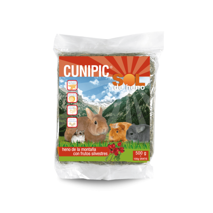 Cunipic Sol de heno con frutos silvestres 500 gr