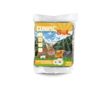 Cunipic Sol de heno con manzanilla  500 gr
