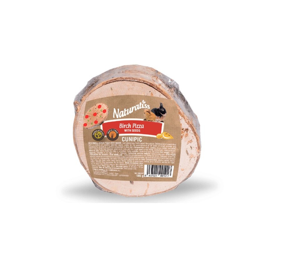 NATURALISS PIZZA DE ABEDUL CON SEMILLAS