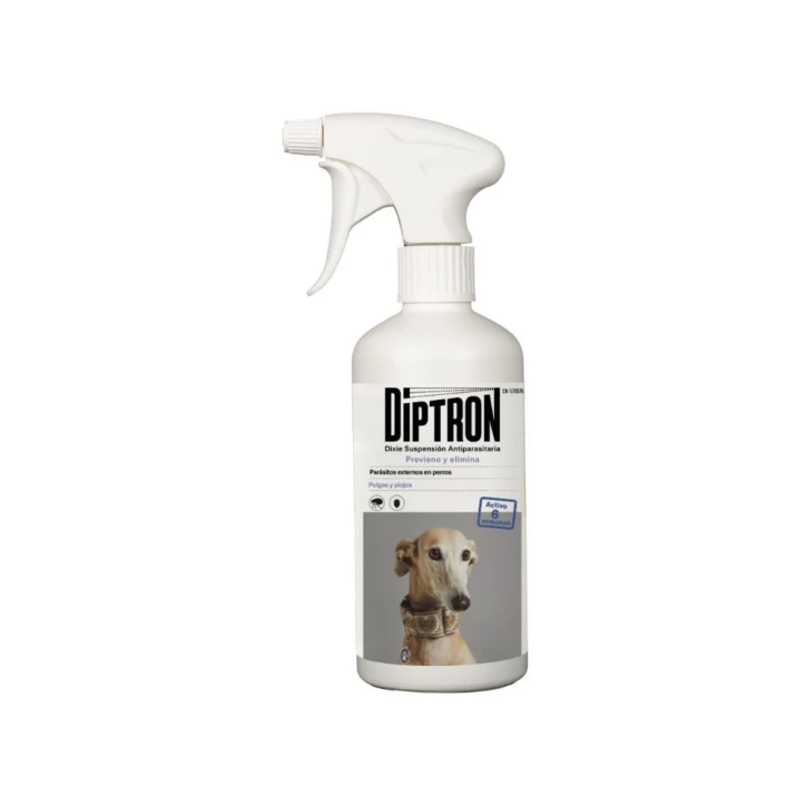 DIPTRON - SPRAY ANTIPARASITARIO SUSPENSIÓN - PERRO - 500 ML