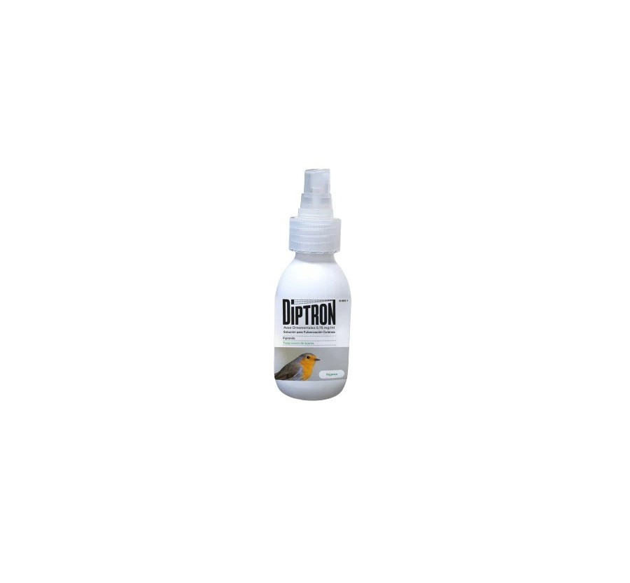 DIPTRON - SPRAY ANTIPARASITARIO SUSPENSIÓN - AVES ORNAMENTALES - 125 ML