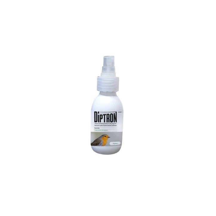 DIPTRON - SPRAY ANTIPARASITARIO SUSPENSIÓN - AVES ORNAMENTALES - 125 ML
