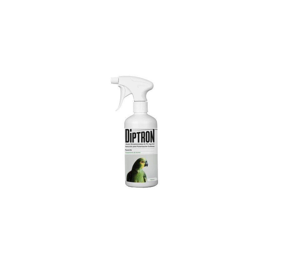 DIPTRON - SPRAY ANTIPARASITARIO SUSPENSIÓN - AVES ORNAMENTALES - 500 ML