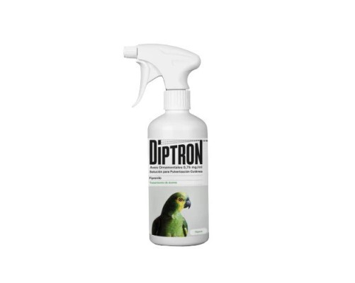 DIPTRON - SPRAY ANTIPARASITARIO SUSPENSIÓN - AVES ORNAMENTALES - 500 ML