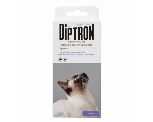 DIPTRON - PIPETA FIPRONILO 0,5 ML - GATO