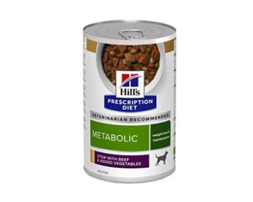 Hill's Prescription Diet Canine Metabolic estofado con sabor a ternera y verduras 354g