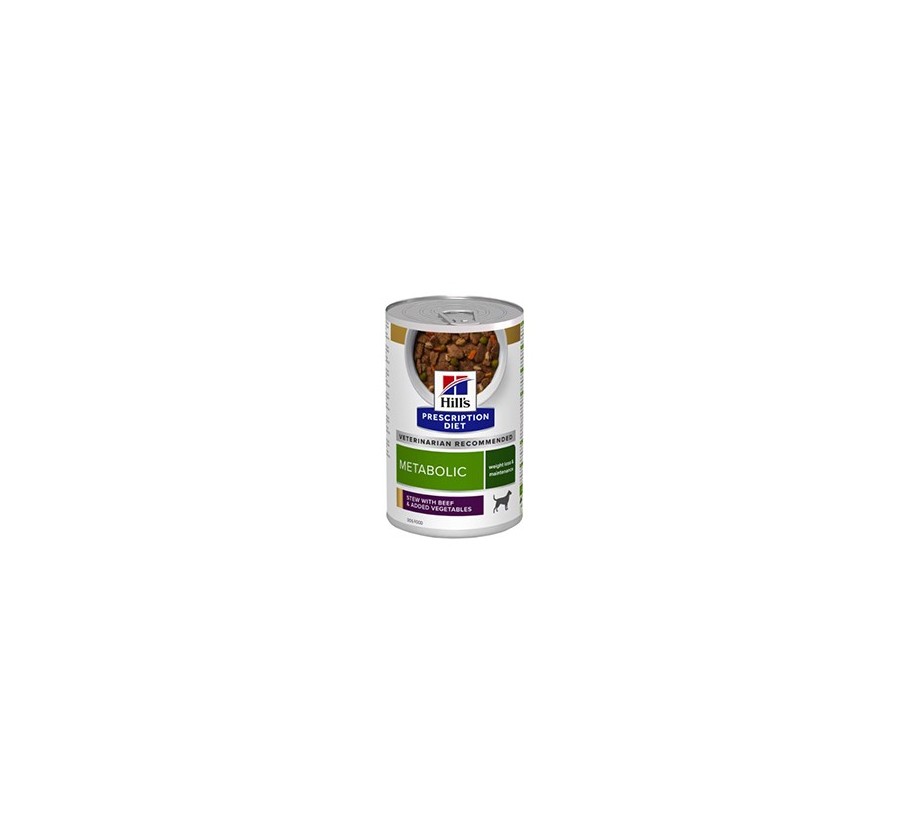 Hill's Prescription Diet Canine Metabolic estofado con sabor a ternera y verduras 354g
