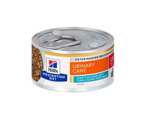 Hill's Prescription Diet Feline c/d Multicare Stress estofado con atún y verduras 82g