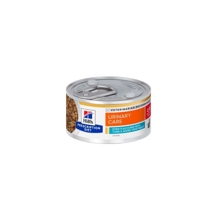 Hill's Prescription Diet Feline c/d Multicare Stress estofado con atún y verduras 82g