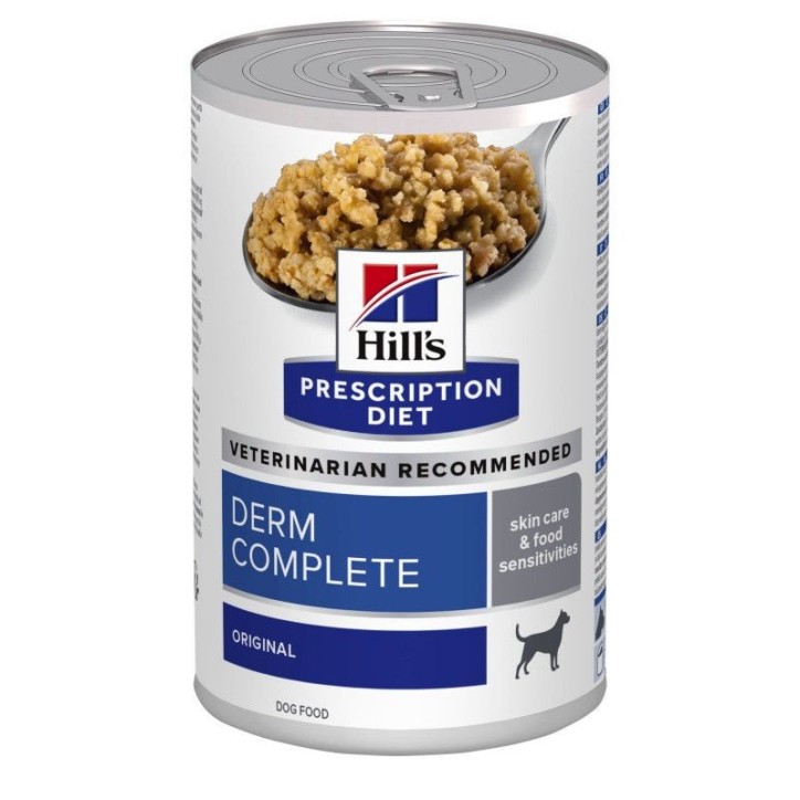 Hill's Prescription Diet Canine Derm Complete (llauna) 370g