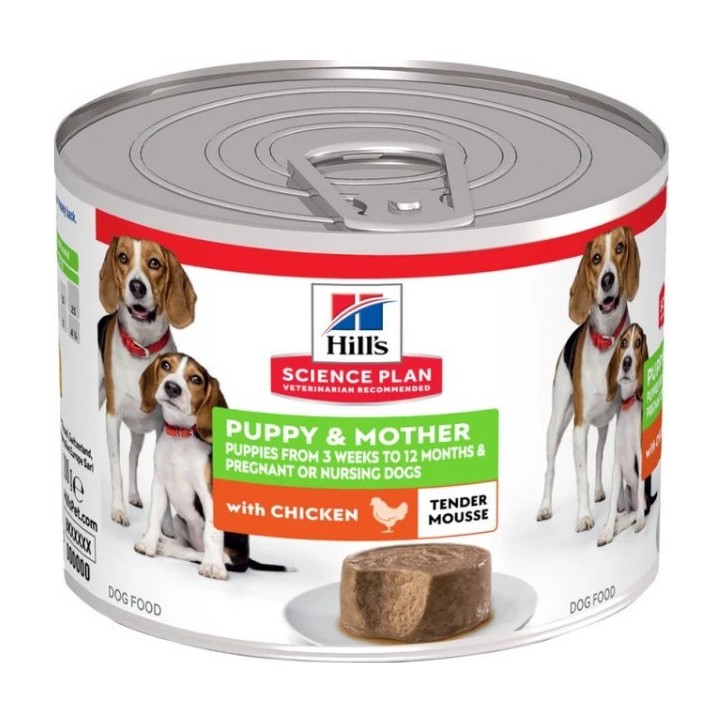 Hill's Science Plan Canine Puppy&Mother Mousse 200 g