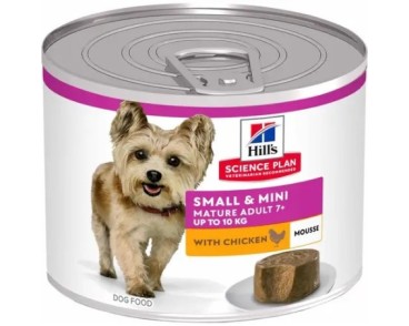 Hill's Science Plan Canine Mature Mousse Small & Mini Pollo 200g