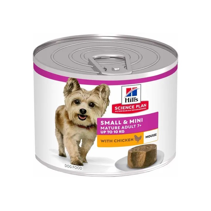 Hill's Science Plan Canine Mature Mousse Small & Mini Pollo 200g