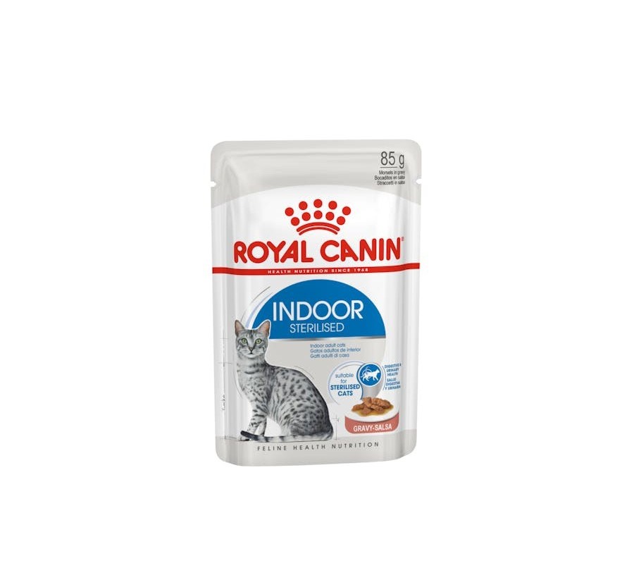 Royal Canin B.G. F.H.N. Gato Indoor (salsa) 12 x 85 gr