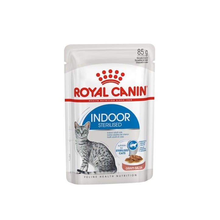 Royal Canin B.G. F.H.N. Gato Indoor (salsa) 12 x 85 gr