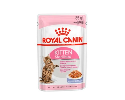 Royal Canin B.G. Gato Kitten Sterilised (gelatina) 12 x 85 gr