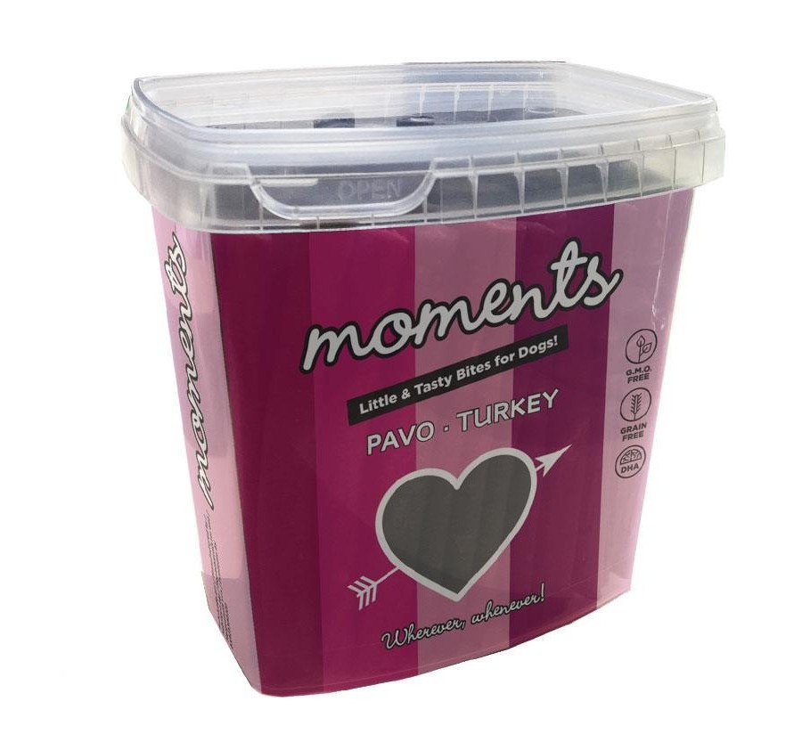 Moments Dog Barritas Pavo 600 G