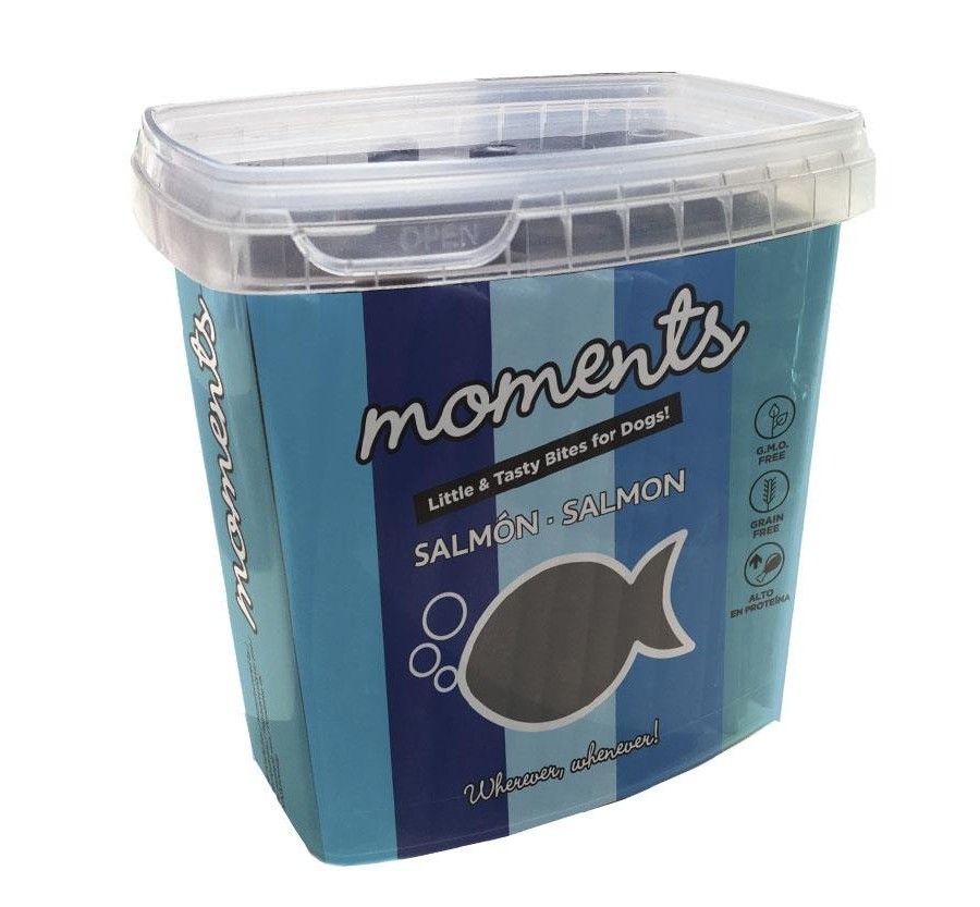 Moments Dog Barritas Salmón 600 G