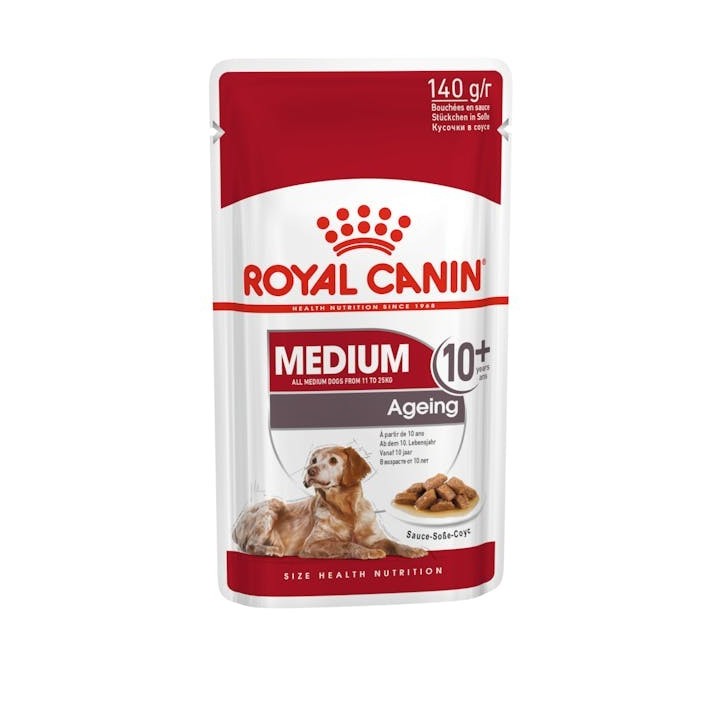 Royal Canin S.H. N. Perro Medium Ageing 10 x 140 gr