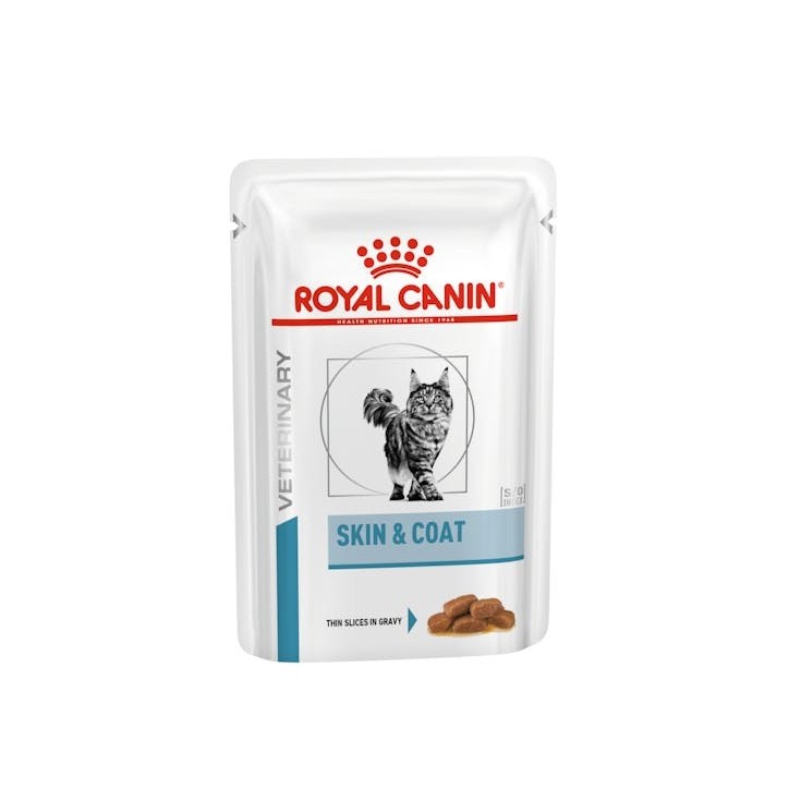 Royal Canin V.H.D. Gato Skin & Coat 12 x 85 gr