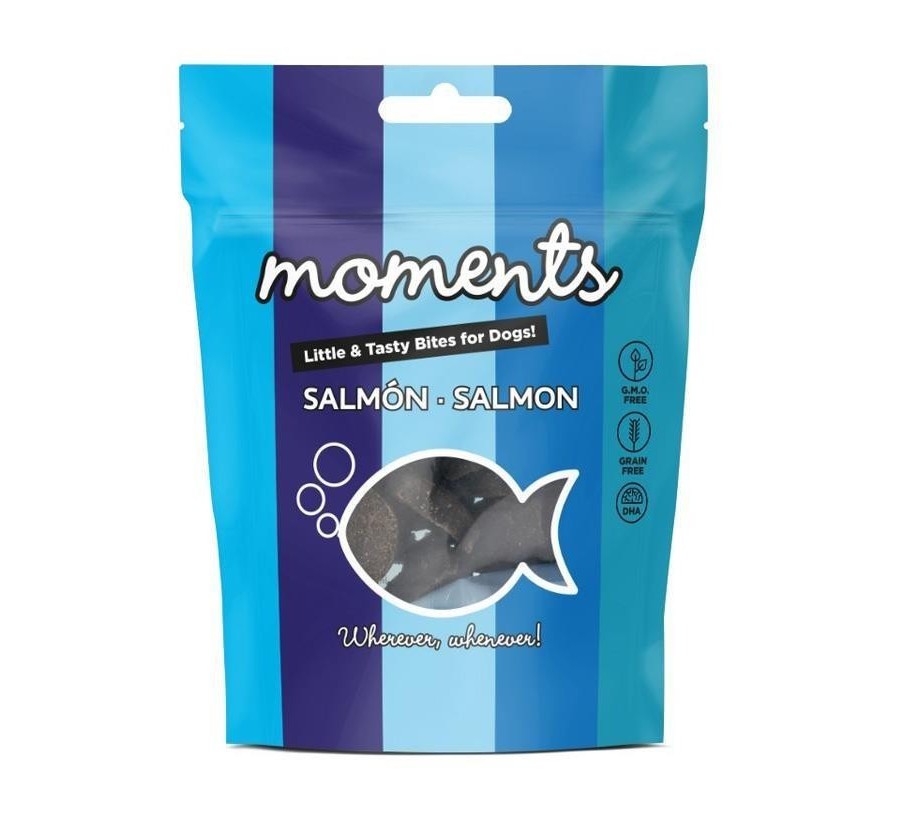 Moments Dog Porciones Salmón 60 G